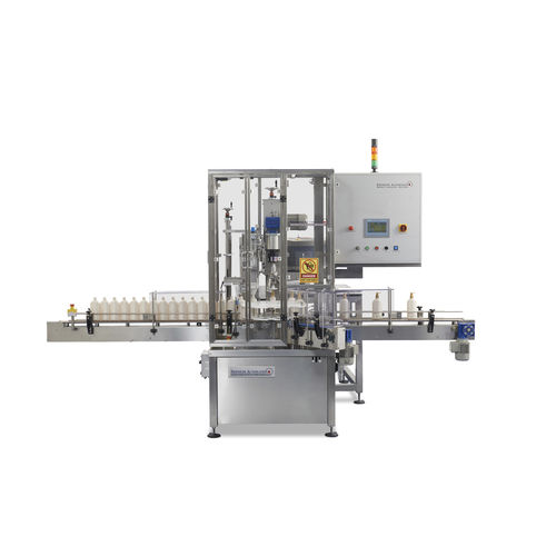 Линейная укупорочная машина ALANTRA, многоголовочная автоматическая, для бутылок