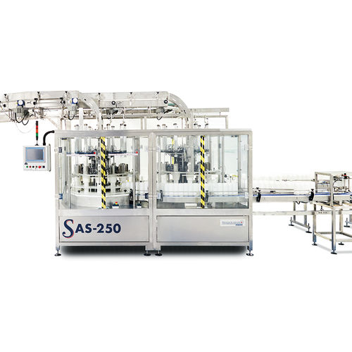 Машина для установки канистр SAS250 для пропитанных салфеток