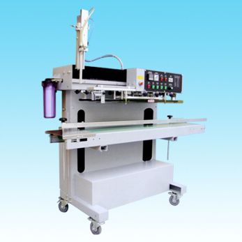 Полуавтоматическая запечатывающая машина для упаковки химической продукции