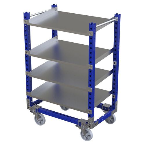 Тележка для хранения Q-100-0622металлический4-уровневыйконтейнер