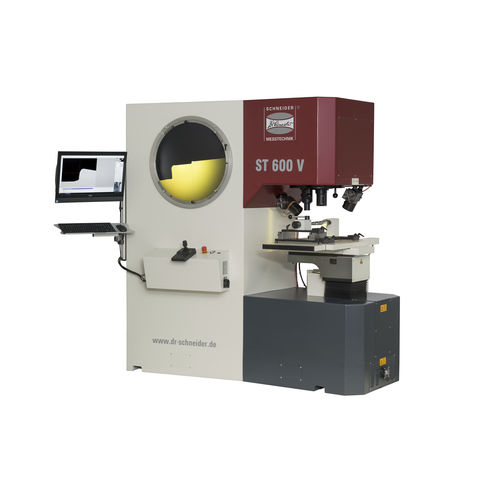 Вертикальный измерительный проектор серии ST Vс турелью