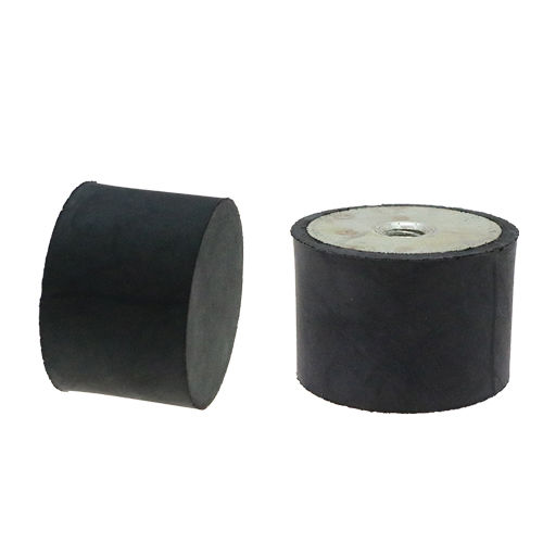 Виброизолирующая опора круглая серии АВМиз стали оцинкованной из резиныдля компрессора