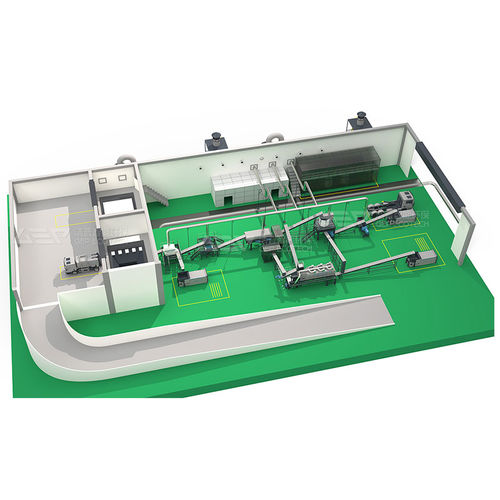 Завод по переработке пищевых отходов, органический, экологически чистый, автоматизированный