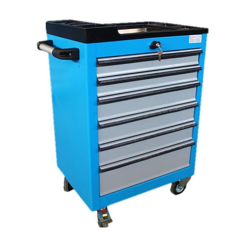 Шкаф для мастерской HTD-03на роликах6 ящиковметалл