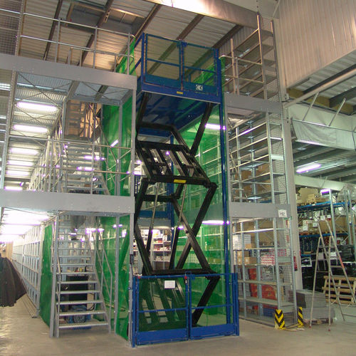 Двухножничный подъемный стол ESP. сериятройной ножничныйгидравлическийстационарный