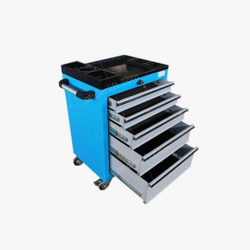 Шкаф для мастерской HTD-01на роликах5 ящиковметалл