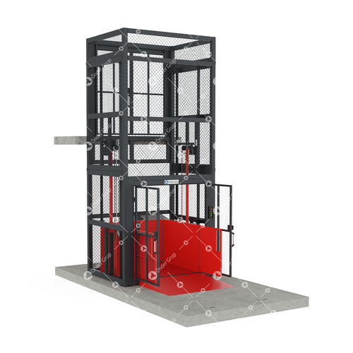 Электрический грузовой лифт DHYA.2гидравлический колонного типа