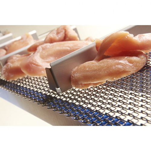 Flush grid conveyor belt Compact-Grid™flexiblemetalprocess