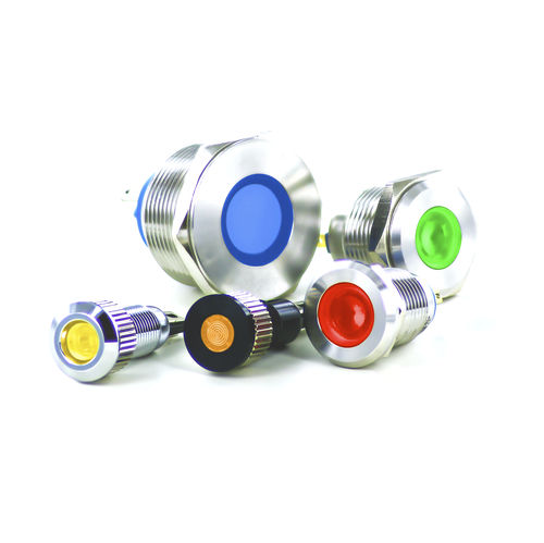Светодиодный индикатор SOIN_J Серия резьбовой водонепроницаемыйIK 10