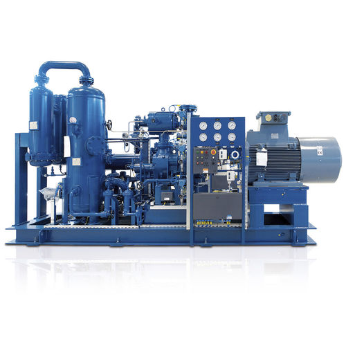 Компрессорная установка для биогаза VMYвинт положительного давленияс впрыском масла