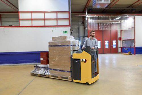 Электрическая тележка НПР20-30Н2Стоячно-погрузочно-разгрузочная транспортная