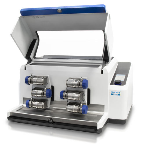 Мельница-смеситель для подготовки проб ММ 500 VARIOballhorizontallaboratory