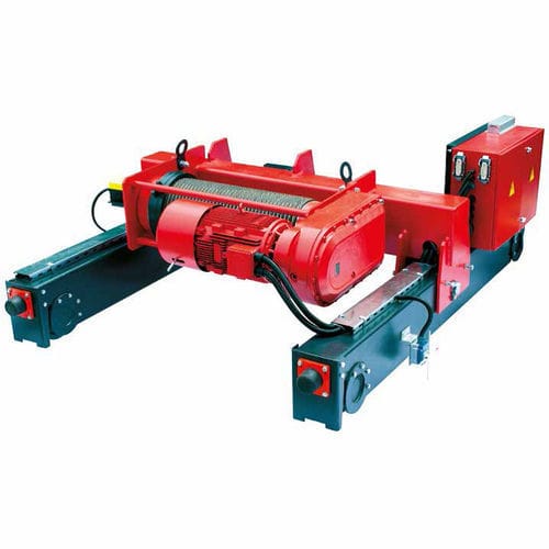 Таль электрическая канатная двухбалочная регулируемая