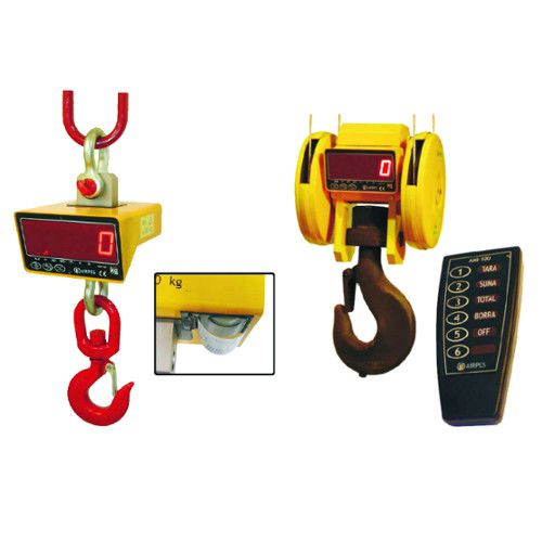 Крановые весы с ЖК-дисплеем IP55