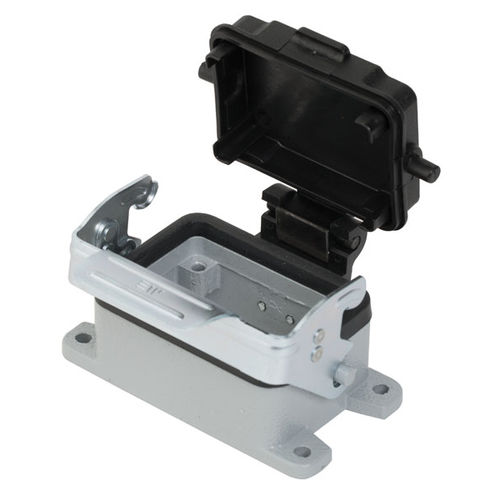 Панельный корпус 29400Sпрямоугольныйалюминийдля разъемов