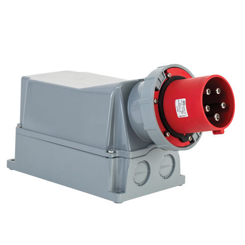 Электрическая вилка настенного монтажа 406324IP675-полюсIEC
