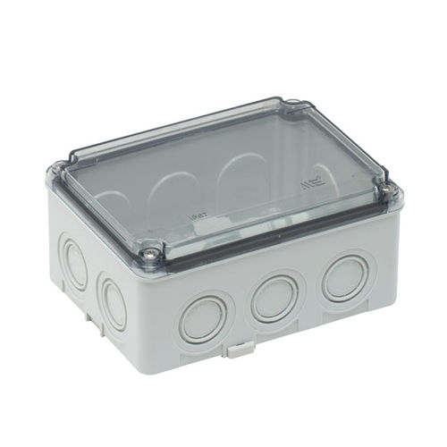 Корпус с прозрачной крышкой 40201507Настенный Монтаж на панелипрямоугольный