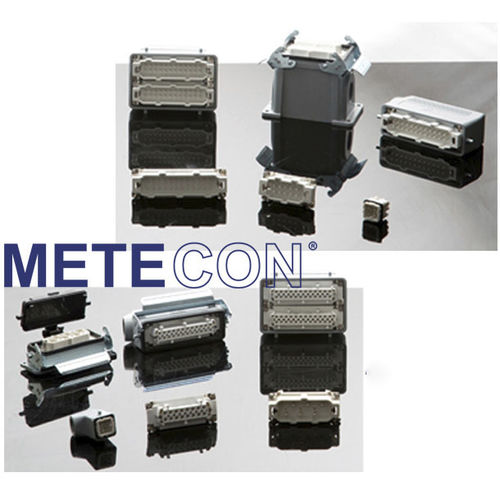 Heavy-duty electrical connector METECONdataelectrical power supplyrectangular