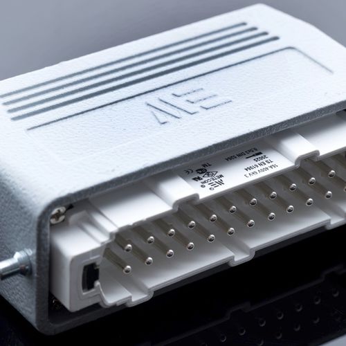 Разъем прямоугольный METECON - 24PэлектропитаниеDINпапа