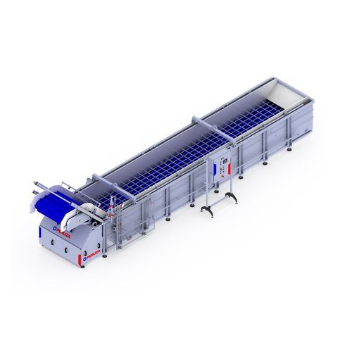 Машина для погружной разморозки рыбыдля пищевой промышленности