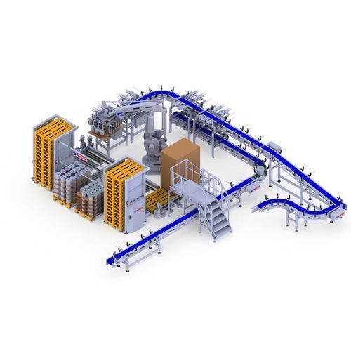 Система паллетирования для пищевой промышленности