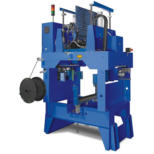 Полностью автоматическая обвязочная машина для кирпича МК 44вертикальная.