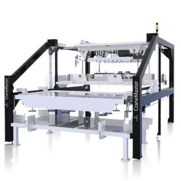 Система загрузки и разгрузки листового металла Crane Masterдля резкиавтоматическая