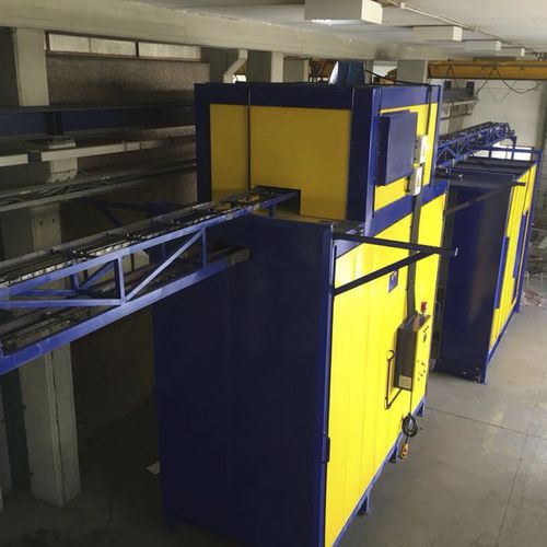 Powder coating line SEMIAUTO