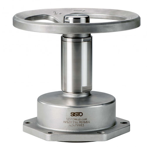 Маховик управления MD168с поворотной ручкой, нержавеющая сталь