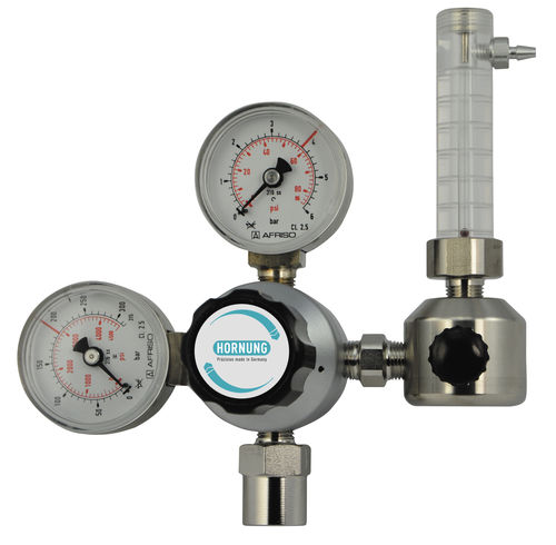 Регулятор давления сжатого воздуха HP 108для газа с подогревом газа для кислорода