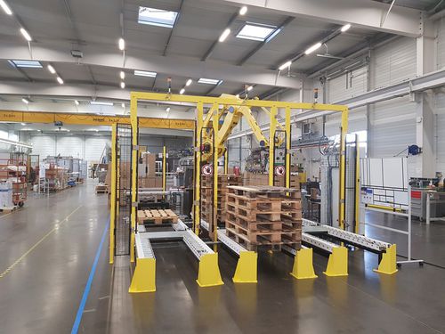 Робот-паллетайзер многолинейныйавтоматический