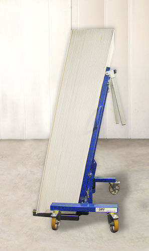 Storage warehouse rack plasterboard