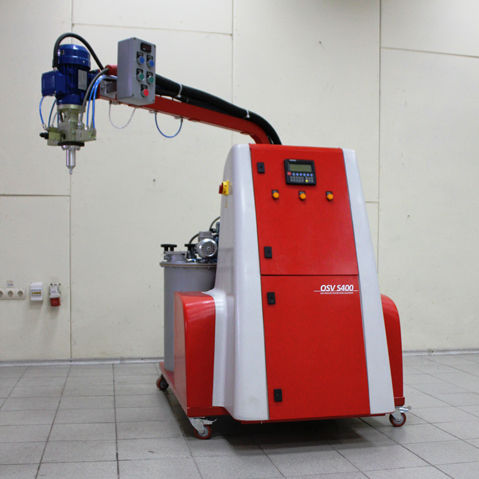 Силиконовый миксер-дозатор OSV S400эпоксидная смола весовойдвухкомпонентный