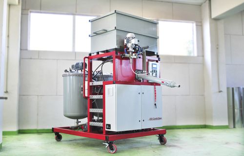 Устройство для смешивания и дозирования смолы Combi Baseдля твердых веществс шестеренчатым насосомдля промышленности пластмасс