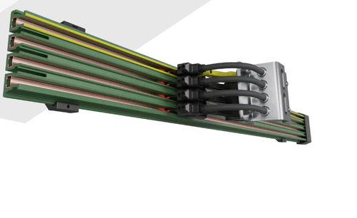 Компактный контактный рельс серии ВКСмедьпластикток