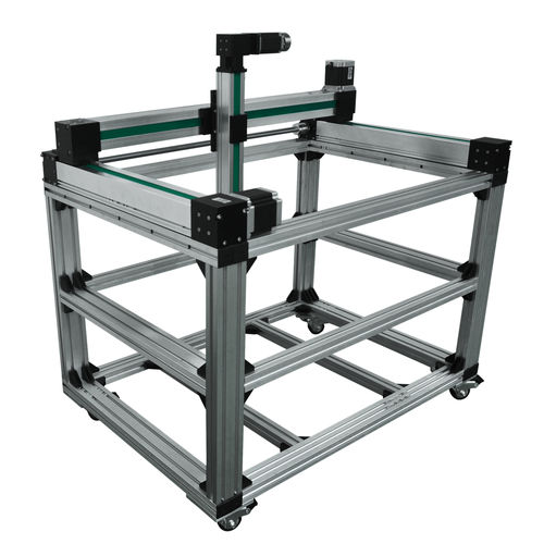 Стол для линейного позиционирования FBL80 Алюминиевый верстак моторизованный, многоосный, компактный