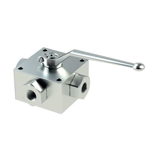 Кран шаровой серии RAS4-BSPP рычажный регулятор расхода масла