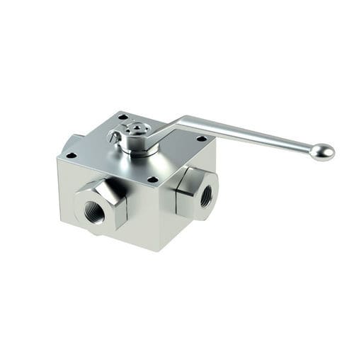 Шаровой кран серии RAS4-NPT с рычагом управления потоком масла