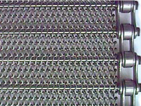 Ленточный конвейер с проволочной сеткой серии WBметаллопромышленный