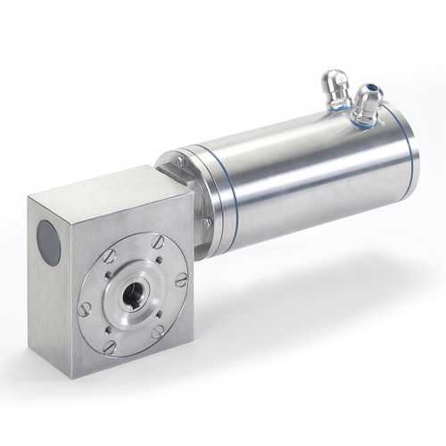 Stainless steel servo-gearmotor XCFSS seriesthree-phasebrushlessworm
