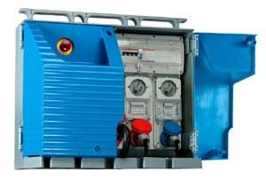 Оборудованный распределительный щит серии ENERGYBOXстроительная площадка