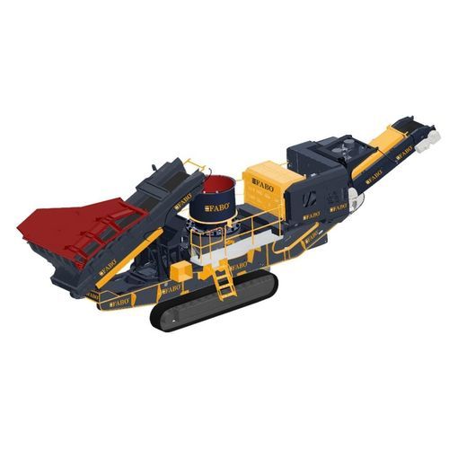 Конусная дробилка FTC-300мобильная гусеничная