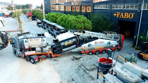 Стационарный бетонный завод FABOMIX COMPACT-160compact