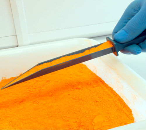 Пробоотборник порошка V-Spatulaдля гранул для твердых частицодноточечный