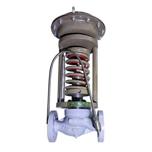 Проходной клапан контроля давлениядля химических продуктов