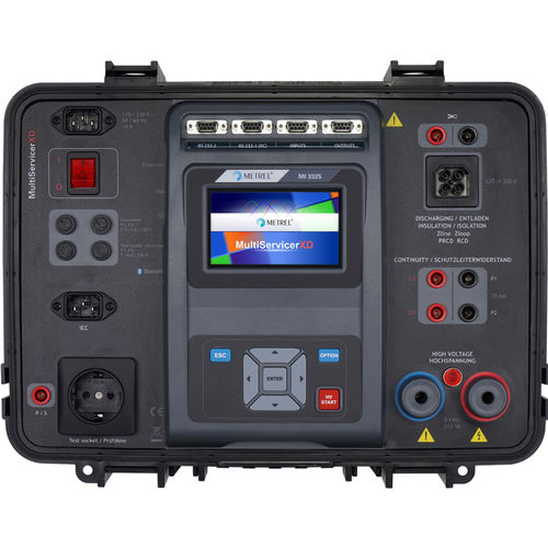 Тестер напряжения MI 3325 MultiServicerXD, сопротивление изоляции, утечка тока