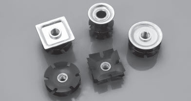 Резьбовая вставка сталькруглаяквадратная