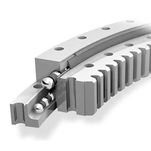 Поворотное устройство двухрядное серии 02с шариком с внутренними зубьямидля общественных работ, экскаваторов и кранов