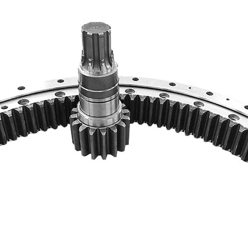 Поворотно-поворотное устройство с внутренним зубом легкой сериишариковоеоднорядноедля общественных работ, экскаваторов и кранов