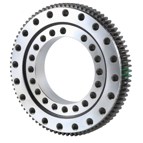 Поворотный подшипник для тяжелых грузов 01Шариковый ролик с внешними зубьями